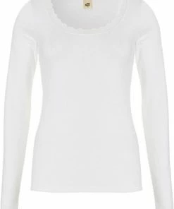 Beste Verkoop ???? Ten Cate Dames Thermo ???? Shirt Lange Mouw - Kant - XL - Wit ????