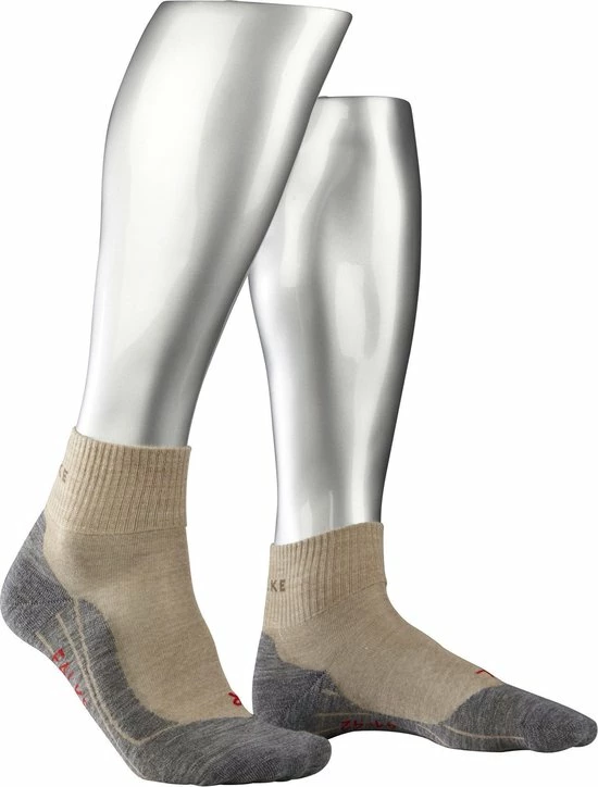 Groothandel ???? FALKE TK5 Wander Short Wandelsokken Kort Zacht Thermisch Anti-blaar Antizweet Zonder Motief Met Elastische Boord Admend Merinowol Beige Dames Sportsokken - Maat 39-40 ???? 10 Groothandel ???? FALKE TK5 Wander Short Wandelsokken Kort Zacht Thermisch Anti-blaar Antizweet Zonder Motief Met Elastische Boord Admend Merinowol Beige Dames Sportsokken - Maat 39-40 ???? - Afbeelding 8