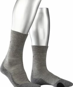Gloednieuw ⭐ FALKE TK2 Explore Wool Wandelsokken Dikke Versterkte Thermische Sokken Zonder Patroon Met Medium Padding Lang En Warm Voor Wandelen Winter Merinowol Beige Heren Sportsokken - Maat 42-43 ???? -Hendi Shop 550x725