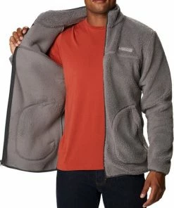 Hete verkoop ???? Columbia Rugged Ridge II - Vest Heren Winter - City Grey, Shark - Maat M ???? -Hendi Shop 550x730