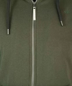 Promo ???? BJØRNSON Kenny Sweatvest Heren - Teddy Gevoerd - Hoodie - Maat 2XL - Rosin Groen ???? -Hendi Shop 550x732 123