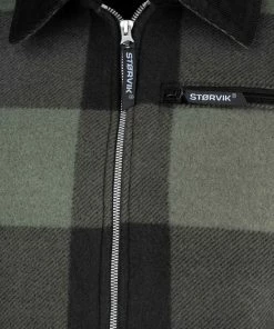 Flash-uitverkoop ???? STØRVIK London Houthakkers Fleece Jas Lumberjack Teddy Vest - Maat 3XL - Groen ✔️ -Hendi Shop 550x732 137