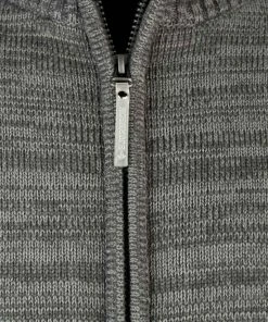 Aanbiedingen ???? BJØRNSON Eric Gebreid Wintervest Heren - Winddicht Gevoerd - Maat M - Antraciet ⌛ -Hendi Shop 550x732 148