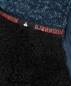 Gloednieuw ❤️ BJØRNSON Ruben Gebreid Vest 4 Seizoenen Heren - Teddy - Maat 2XL - Donkerblauw ???? -Hendi Shop 550x732 40