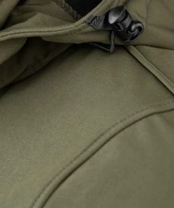 Uitgang ???? BJØRNSON DAG Softshell Jas 4 Seizoenen Heren - Winddicht - Fleece Gevoerd - Waterafstotend - Ademend - Outdoor Herenjas - Rits Zakken - Tussenjas - Maat 2XL - Olijfgroen ???? -Hendi Shop 550x732 69
