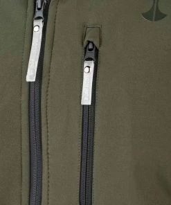 Uitgang ???? BJØRNSON DAG Softshell Jas 4 Seizoenen Heren - Winddicht - Fleece Gevoerd - Waterafstotend - Ademend - Outdoor Herenjas - Rits Zakken - Tussenjas - Maat 2XL - Olijfgroen ???? -Hendi Shop 550x732 70