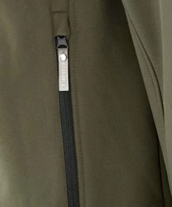 Uitgang ???? BJØRNSON DAG Softshell Jas 4 Seizoenen Heren - Winddicht - Fleece Gevoerd - Waterafstotend - Ademend - Outdoor Herenjas - Rits Zakken - Tussenjas - Maat 2XL - Olijfgroen ???? -Hendi Shop 550x732 71