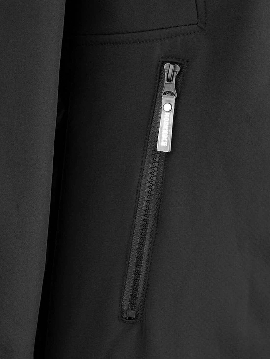 Flash-uitverkoop ???? BJØRNSON Signe Softshell Winterjas Parka Dames - Teddy - Maat 38 - Zwart ???? 6 Flash-uitverkoop ???? BJØRNSON Signe Softshell Winterjas Parka Dames - Teddy - Maat 38 - Zwart ???? - Afbeelding 4