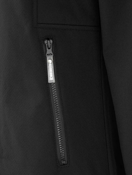 Flash-uitverkoop ???? BJØRNSON Signe Softshell Winterjas Parka Dames - Teddy - Maat 38 - Zwart ???? 12 Flash-uitverkoop ???? BJØRNSON Signe Softshell Winterjas Parka Dames - Teddy - Maat 38 - Zwart ???? - Afbeelding 10