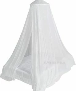 Beste Verkoop ???? Deconet 'BANGLA' CS-B Katoenen Klamboe-rond-2pers-Katoenwit ????