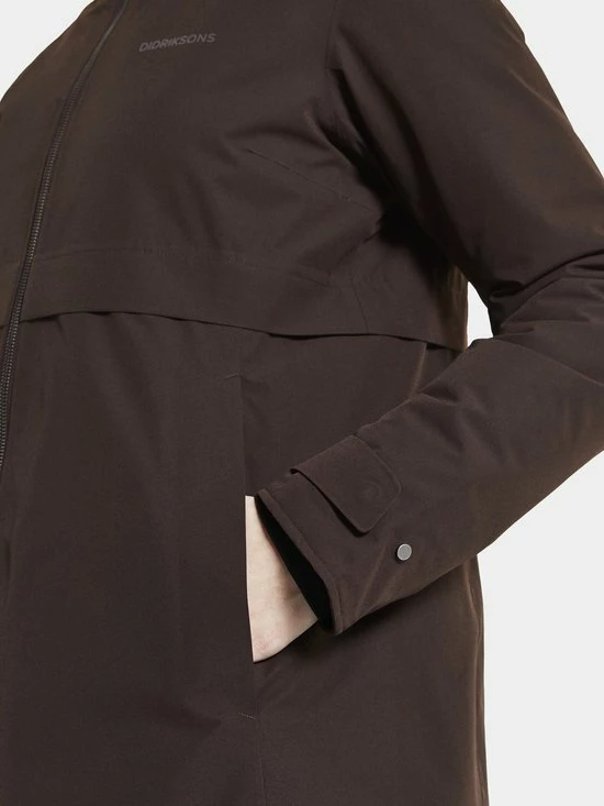 Gloednieuw ⭐ Didriksons HELLE WNS PARKA 5 Dames Outdoor Parka - Maat 42 ???? 7 Gloednieuw ⭐ Didriksons HELLE WNS PARKA 5 Dames Outdoor Parka - Maat 42 ???? - Afbeelding 5