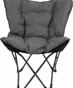 Beste Verkoop ???? Bo-Camp - Urban Outdoor - Vlinderstoel - Grainger - M - Nika - Grijs ????
