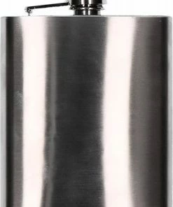 Aanbiedingen ???? Merkloos RVS Heupflesje Met Schroefdop 200 Ml ????