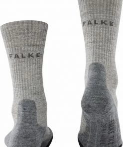 Gloednieuw ⭐ FALKE TK2 Explore Wool Wandelsokken Dikke Versterkte Thermische Sokken Zonder Patroon Met Medium Padding Lang En Warm Voor Wandelen Winter Merinowol Beige Heren Sportsokken - Maat 42-43 ???? -Hendi Shop 550x738