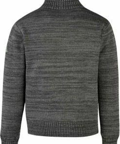 Aanbiedingen ???? BJØRNSON Eric Gebreid Wintervest Heren - Winddicht Gevoerd - Maat M - Antraciet ⌛ -Hendi Shop 550x738 6