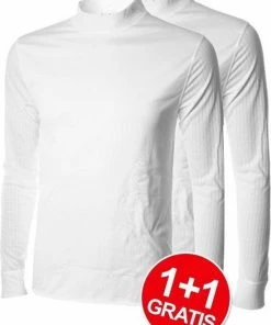 Kopen ⌛ All Active Sportswear ???? Shirt Windbreaker Essentials LM White 1+1 Gratis ❤️