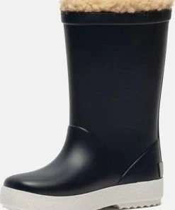 Flash-uitverkoop ⭐ Igor - Regenlaarzen Voor Kinderen - Splash Nautico Borreguito - Marineblauw - Maat 35EU ⌛ -Hendi Shop 550x742