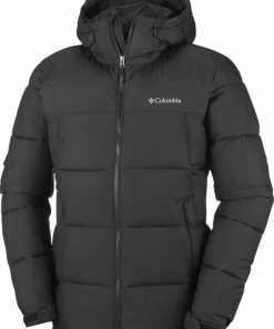 Uitgang ???? Columbia Pike Lake Hooded Jacket Outdoorjas Mannen - Black ???? -Hendi Shop 550x752 1