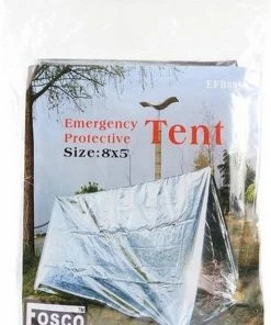 Hete verkoop ???? Fun & Feest Party Gadgets Emergency Lichtgewicht Tent - Grijs - 2 Persoons ✔️