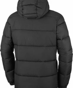 Uitgang ???? Columbia Pike Lake Hooded Jacket Outdoorjas Mannen - Black ???? -Hendi Shop 550x759 3