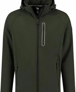 Begroting ???? Kjelvik Kevan Groen Softshell Jas - Maat 4XL ???? -Hendi Shop 550x770 4