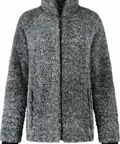 Groothandel ???? Kjelvik Dames Vest - Teddy Dames Vest - Philou - Zwart Gemeleerd - Maat 50 ⭐