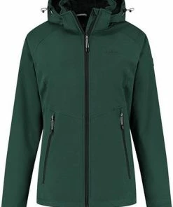 Top 10 ???? Kjelvik Dames Softshell Jas - Winter Softshell Jas Dames - Cato - Groen - Maat 50 ????