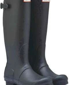 Hete verkoop ???? Hunter - Verstelbare Regenlaarzen Voor Dames - Originall Tall - Zwart - Maat 39EU ????