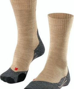 Beste deal ⌛ FALKE TK2 Explore Wandelsokken Warm Winter Zacht Thermisch Ademend Anti-blaar Antizweet Zonder Motief Met Elastische Boord Merinowol Beige Dames Sportsokken - Maat 39-40 ⭐ -Hendi Shop 550x776 3
