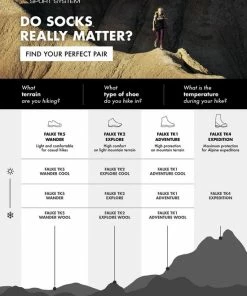 Flash-uitverkoop ???? FALKE TK2 Explore Wool Short Wandelsokken Anti-Bubbel Dik Sneldrogend Merinowol Beige Dames Sportsokken - Maat 44-45 ???? -Hendi Shop 550x778