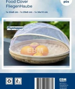 Aanbiedingen ???? Voedselkap - Vliegenkapjes Bamboe Set 3 Stuks - Flystopper ???? -Hendi Shop 550x779 8
