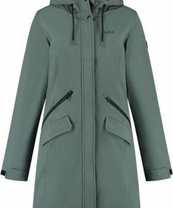 Coupon ⭐ Kjelvik - Chanela Green - Jas Voor Vrouwen - Maat 42 ????