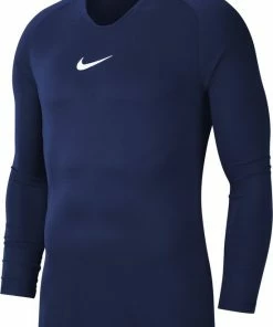 Aanbiedingen ❤️ Nike Dry Park First Layer Longsleeve ???? Shirt Thermoshirt - Maat 134 - Unisex - Navy ???? -Hendi Shop 550x787 4
