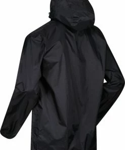 Goedkoopste ???? Regatta Pack-It II Regenjas - Maat XXL - Mannen - Zwart ✔️ -Hendi Shop 550x787 5