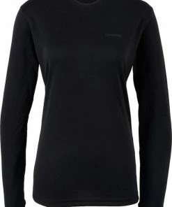 Beste Verkoop ⌛ Campri Thermoshirt Lange Mouw - Sportshirt - Dames - Maat XL - Zwart ????