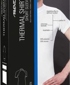 Top 10 ???? Avento Thermoshirt - Mannen - Wit - Maat M ???? -Hendi Shop 550x791 4