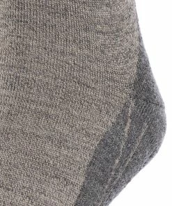 Gloednieuw ⭐ FALKE TK2 Explore Wool Wandelsokken Dikke Versterkte Thermische Sokken Zonder Patroon Met Medium Padding Lang En Warm Voor Wandelen Winter Merinowol Beige Heren Sportsokken - Maat 42-43 ???? -Hendi Shop 550x792 1