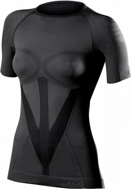Nieuw ???? FALKE Warm Tight Fit Slim Fit Basislaag Top Met Korte Mouwen Sneldrogende Thermo Ademend Thermo-Ondergoed Zwart Dames Underwear - T-shirt - Maat L ???? 14 Nieuw ???? FALKE Warm Tight Fit Slim Fit Basislaag Top Met Korte Mouwen Sneldrogende Thermo Ademend Thermo-Ondergoed Zwart Dames Underwear - T-shirt - Maat L ???? - Afbeelding 12