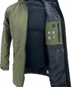 Gloednieuw ⌛ Nordberg GITTE Lange Winterjas - Dames - Legergroen - Maat XL ???? -Hendi Shop 550x793 5