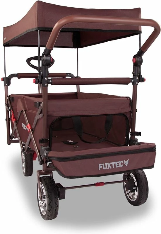 Korting ⌛ FUXTEC Bolderkar CT800 - Bruin ✔️ 10 Korting ⌛ FUXTEC Bolderkar CT800 - Bruin ✔️ - Afbeelding 8