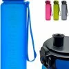 Promo ???? Drinkfles 1 Liter - Sport Drinkbus Bidon 1000 Ml Blauw - King Mungo KMDF007 ???? -Hendi Shop 550x802