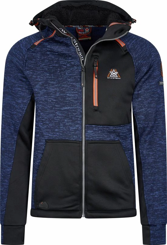 Begroting ???? The Wild Stream The Wildstream - Heren - Fleece Gevoerd - - Model Idyllic - Navy-Maat L ⭐ 3 Begroting ???? The Wild Stream The Wildstream - Heren - Fleece Gevoerd - - Model Idyllic - Navy-Maat L ⭐