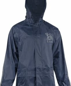 Uitgang ???? C-Line Regenpak Met Capuchon - Blauw - Reflecterend - Nieuw Model - Kinder Maat 110/116 ???? -Hendi Shop 550x803