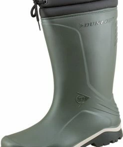 Flash-uitverkoop ???? Dunlop Laarzen - Rubber Laarzen Heren - Regenlaarzen- Laarzen Dames - Gevoerde Laarzen - Werk Laarzen - Groen - Maat 47 ✔️ -Hendi Shop 550x808 10
