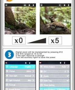 Flash-uitverkoop ???? DrPhone MONO2 - Monoculaire Nachtzicht Telescoop 720P - 5X35 - Optische Digitale Nachtvision - Infrarood HD Met Foto/Video-opname/Afspelen/Functie - Nightvision Zwart ???? -Hendi Shop 550x810 5