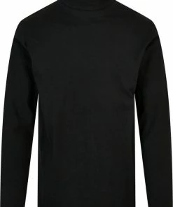 Uitgang ???? SENVI Heren Col Longsleeve ???? Shirt - Turtle Neck Longsleeve - Kleur Zwart - Maat XXXXL (4XL) ✨ -Hendi Shop 550x815 3