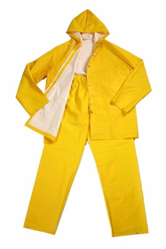 Coupon ???? Merkloos Regenpak PVC-rayon Geel XXL ✔️ 4 Coupon ???? Merkloos Regenpak PVC-rayon Geel XXL ✔️ - Afbeelding 2