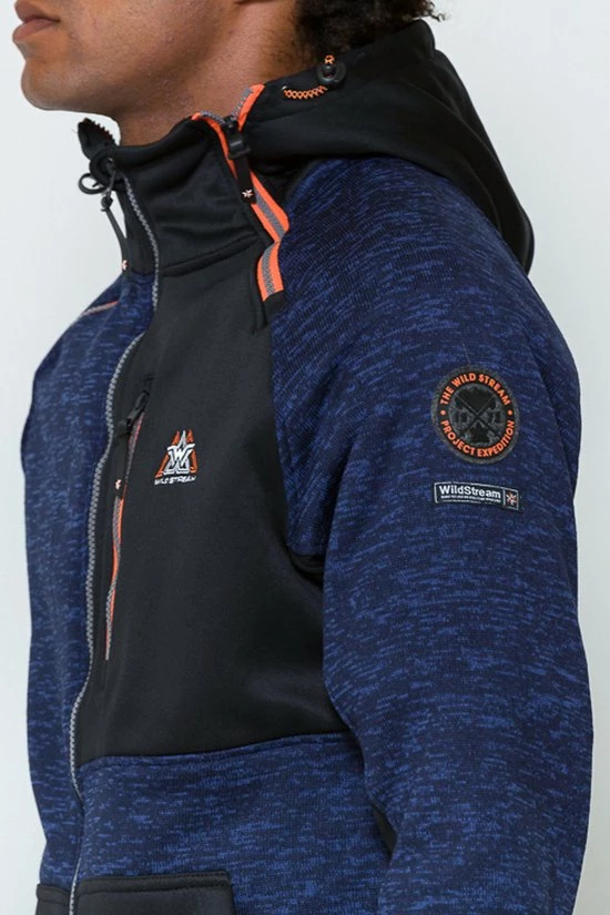 Begroting ???? The Wild Stream The Wildstream - Heren - Fleece Gevoerd - - Model Idyllic - Navy-Maat L ⭐ 4 Begroting ???? The Wild Stream The Wildstream - Heren - Fleece Gevoerd - - Model Idyllic - Navy-Maat L ⭐ - Afbeelding 2