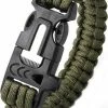 Groothandel ???? Favorite Things 3 In 1 Survival Armband Met Legergroen Paracord, Fluitje En Fire Starter/vuursteentje ⭐ -Hendi Shop 550x830 3